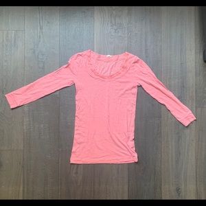 J. Crew 3/4 sleeve top